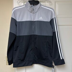 NWT - Tri-color Adidas soccer jacket
